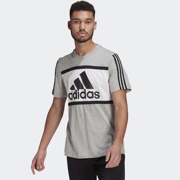 Adidas Essentials Color-block Tee - Picture 1 of 7